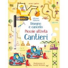 Libro disegno e cancello Cantieri dai 4-7 anni