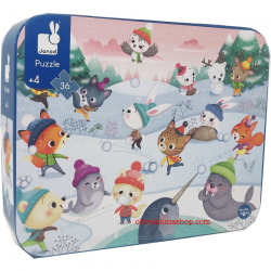 Puzzle Festa Sulla Neve + 4 anni