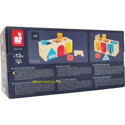 Scatola con Forme Geometriche +12 mesi