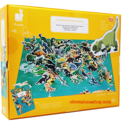 Puzzle Educativo I Dinosauri 200 pz +6 anni