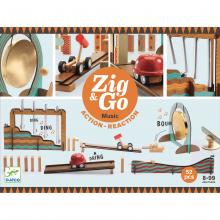 Reazione a Catena Zig And Go 52 Pezzi Music +8 anni