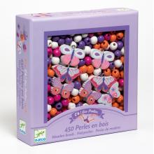 Perle in Legno 450 pz Farfalle +4 anni 